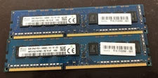 LOT OF 2 -- 16GB (2x8GB) SK HYNIX 2Rx8 PC3-14900E Server Memory RAM