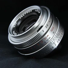 Leica Summicron-L 35mm F/2.0 ASPH. Silver Limited Edition #262