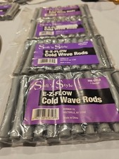 ST-356-GYLO BEAUTY SALON EZ COLD WAVE HAIR LyPERM RODS - 4 DOZEN Gray LONG