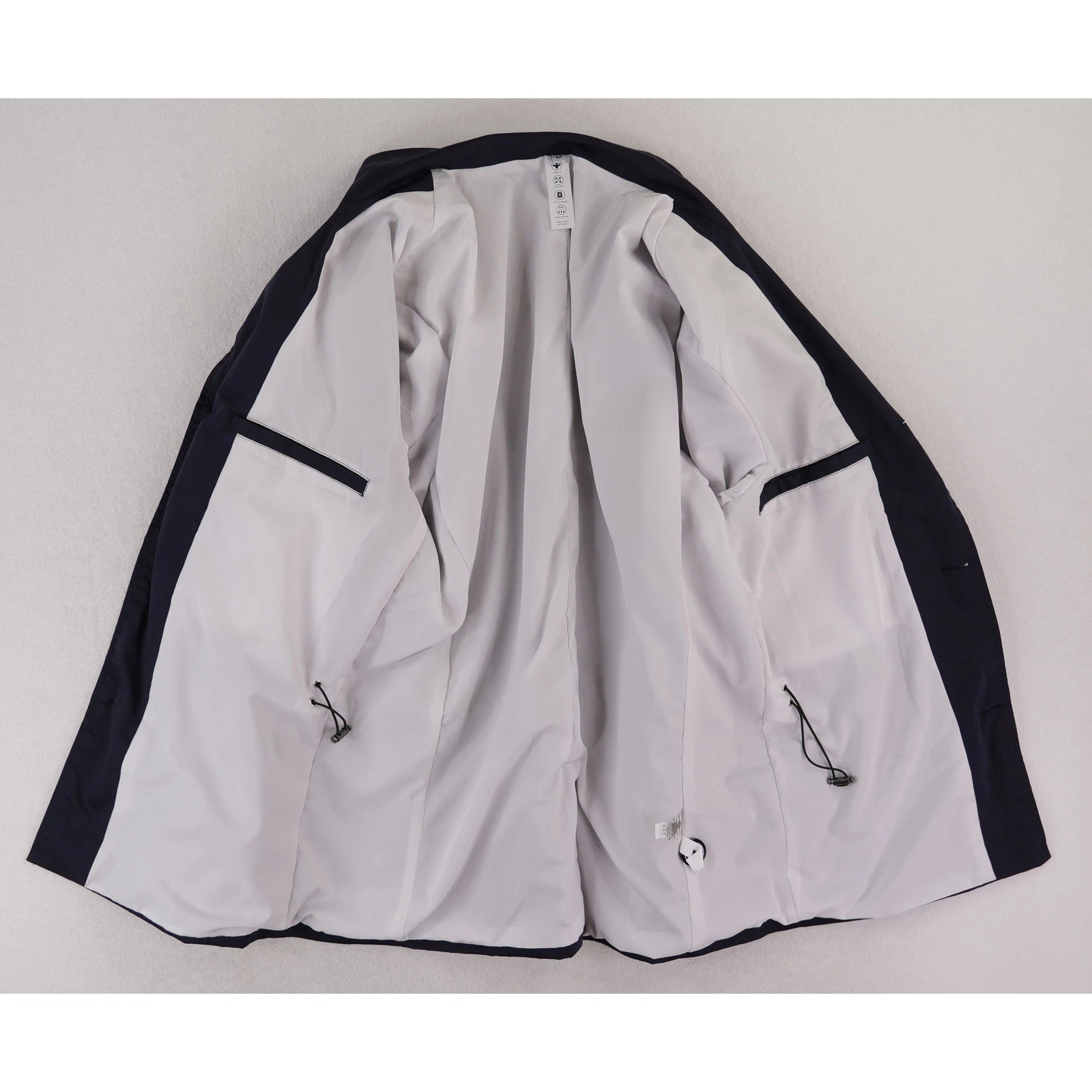 State & Liberty Field Jacket Mens Medium Navy Blue Athletic Fit Utility Chore - product detail image 5