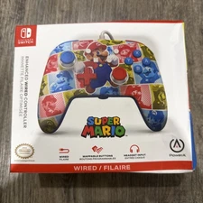 PowerA Enhanced Wired Controller for Nintendo Switch - New with box damage