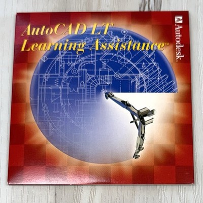 Autodesk AutoCAD LT Learning Assistance Windows PC CD-ROM 05708-016008-4610 NIP