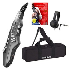 Roland Aerophone GO AE-05 Wind synthsesizer Guidebook headphone set