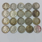 New Listing20 Pre 1965 Roosevelt Silver Dimes Lot 1