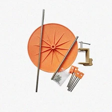 StitchMaster Tape Reel: 10" Sewing Machine Binding Holder with Clamp