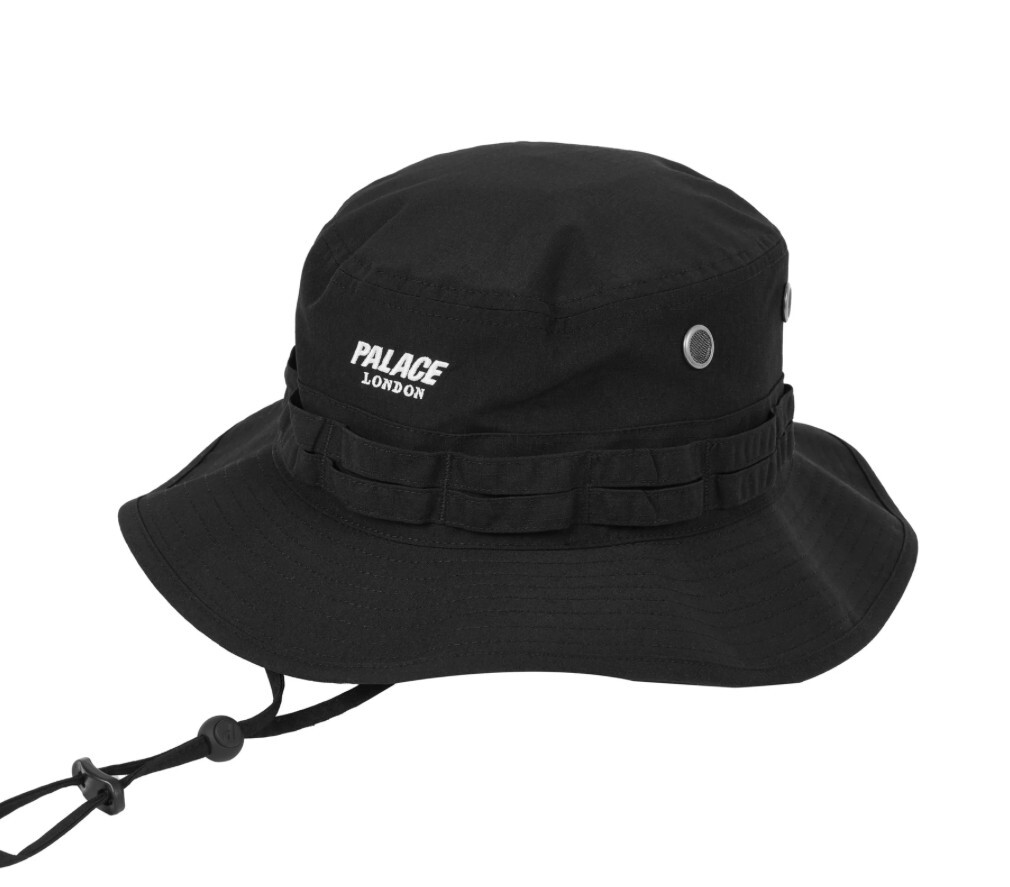 L/XL palace London boonie パレス　hat 帽子　cap Rare New Official 2025 PALACE Skateboards London Black