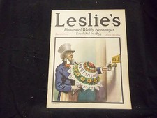 1915 DECEMBER 23 LESLIE'S WEEKLY MAGAZINE - GREAT PHOTOS & ADS - ST 1354