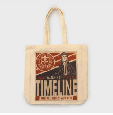 Loki Timeline Canvas Tote Bag