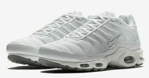 nike tn all white