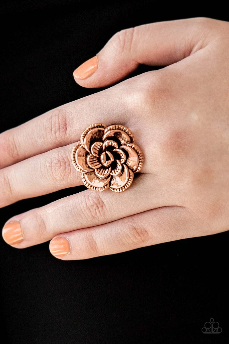 Copper paparazzi hotsell ring