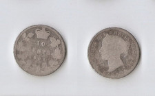 Canada 10 cents 1901 Victoria