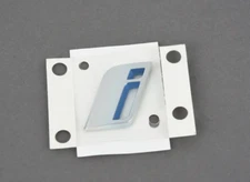 BMW 5 G30 FRONT LEFT WING FENDER BADGE I-PERFORMANCE 51147491145 NO DUTY TO 🇺🇸