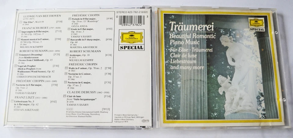 Träumerei - Beautiful Romantic Piano Music Deutsche Grammophon Special CD - Image 1 of 1