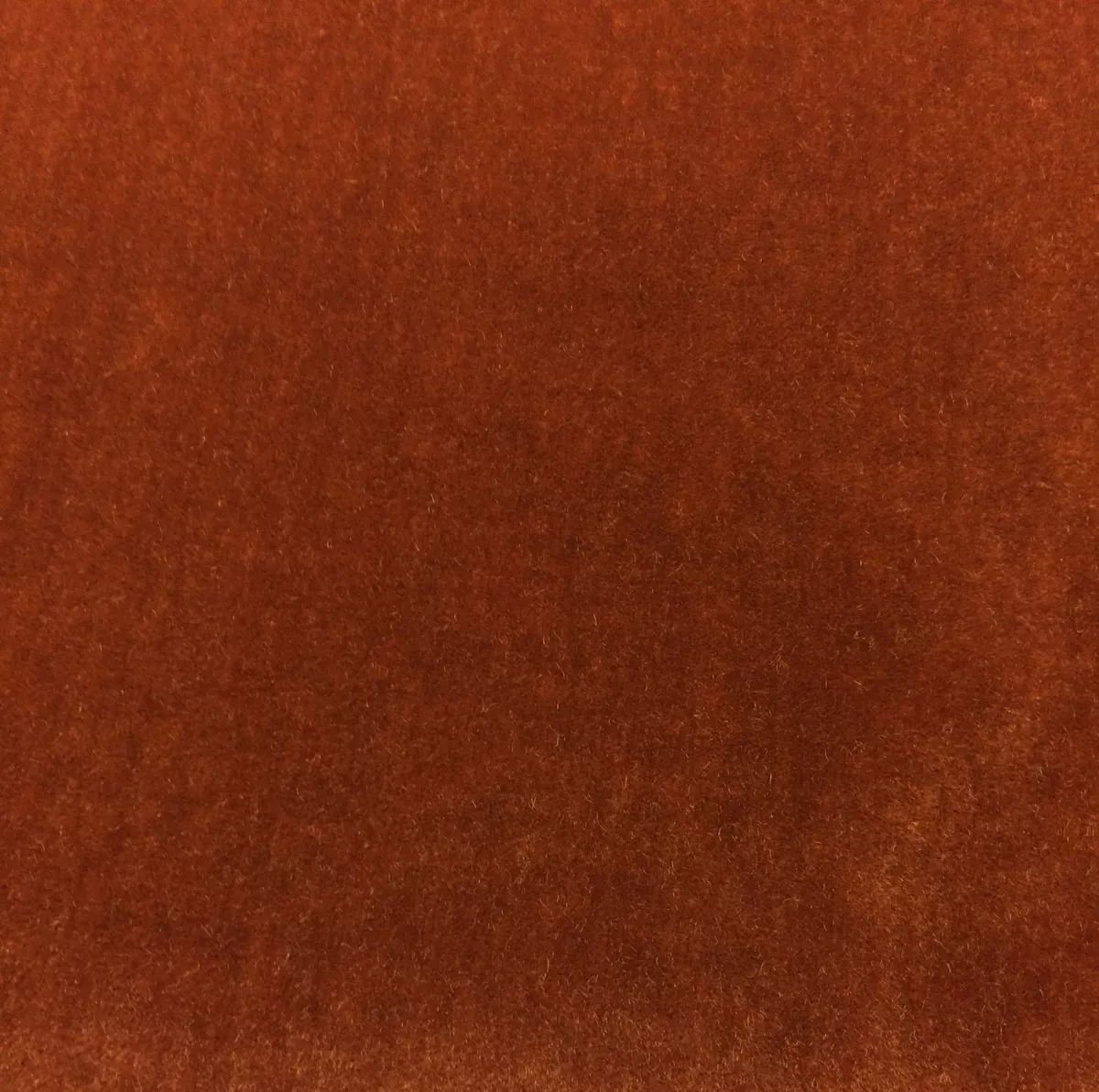 DESIGNER PLUSH MOHAIR CINNABAR WOOL VELVET UPHOLSTERY FABRIC BY THE YARD 55