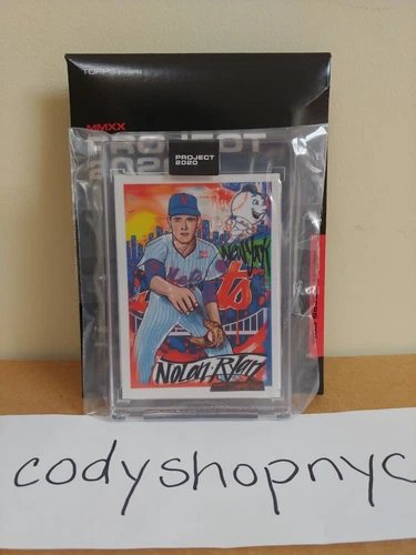Topps PROJECT 2020 Nolan Ryan by King Saladeen Card #105 Mets 1969 RC PR /12874