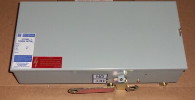WESTINGHOUSE CUTLER HAMMER CH ITAP ITAP321 30 AMP 240V FUSIBLE BUS PLUG BOX