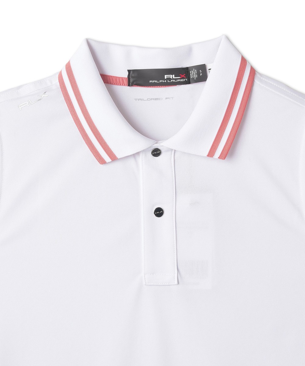 Genuine Polo Ralph Lauren GOLF Pique Crop Polo Shirt - White