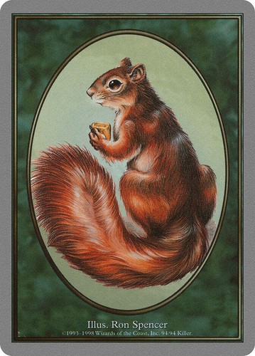 リス squirrel token minagishi jun mtg MTG Jun Minabishi TOKENS 2X Squirrel - Super Rare | eBay