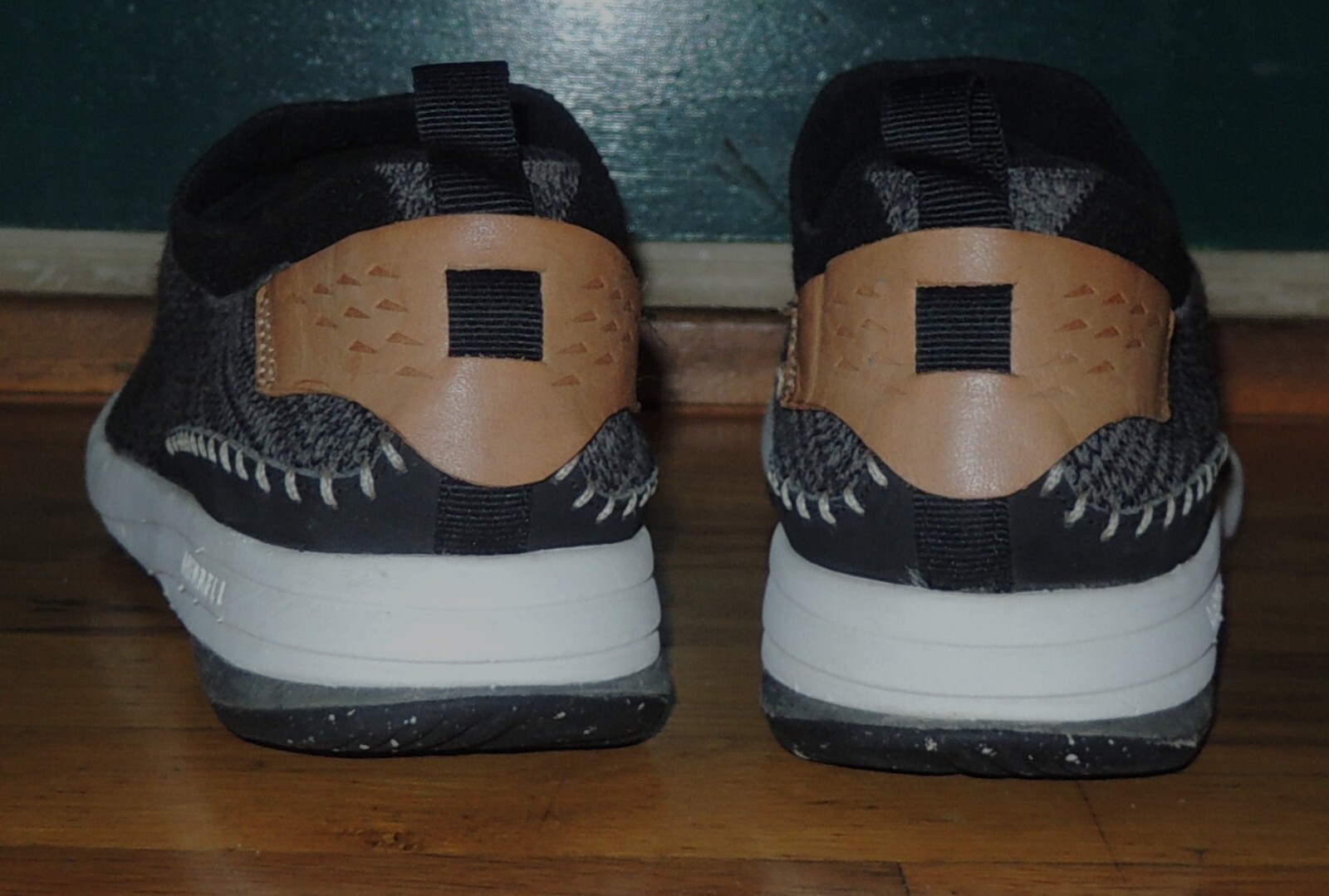 Merrell maglia slip on donna taglia 9 5 M grigio suole Vibram ottime condizioni