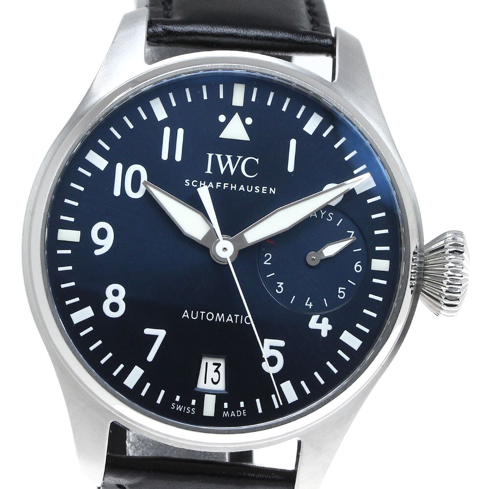 IWC SCHAFFHAUSEN IW501002 ビッグパイロットウォッチ プティ・プランス 7デイズ 自動巻き メンズ 良品 _816667 IWC SCHAFFHAUSEN IW501002 Big Pilot Watch Petit Prince 7 Days
