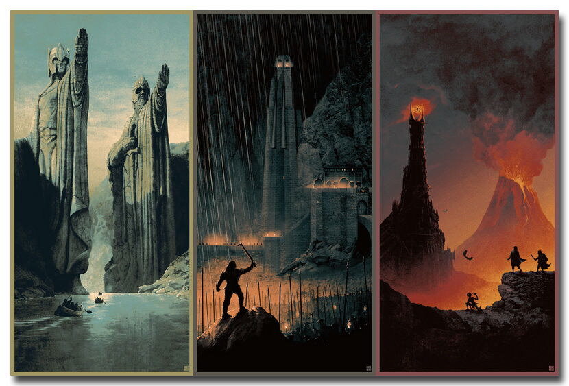 74771 The Lord Of The Rings 1 2 3 Movie Nice Wall Print Poster US