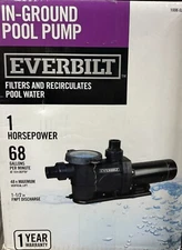 Everbilt 1 HP 2-Speed Pool Pump 230-Volt