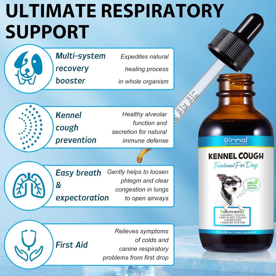 Kennel Cough Treatment for Dogs Allergy Relief Immune Supplement