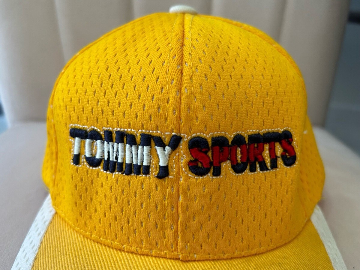 vintage tommy sports mesh baseball hat cap adult OSFA deadstock