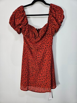 New! Realisation Par The Venus in Red Squiggle, XS (100% Authentic) *Rare