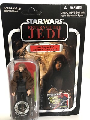 Star Wars Luke Skywalker Lightsaber Construction Return Jedi 