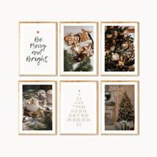 Christmas / Winter Instant Download Printable Digital Wall Art