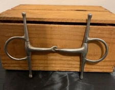 Single Joint Full Cheek Snaffle Bit