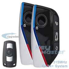 2 for BMW CAS3 3 5 Series X5 X6 2006-11 Upgraded Proximity Remote Key Fob 315MHz