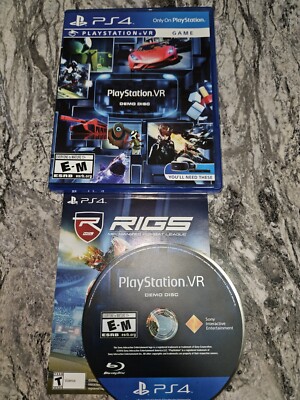 PlayStation VR Demo Disc Sony PlayStation 4 PS4 Game Tested