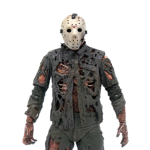 NECA Horror Friday The 13th VII New Blood Jason 7" Figure Kid Toy Birthday Gift - Picture 10 of 14