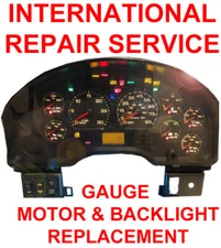 International 7500 7600 8500 8600 ProStar Instrument Panel Gauge Cluster REPAIR