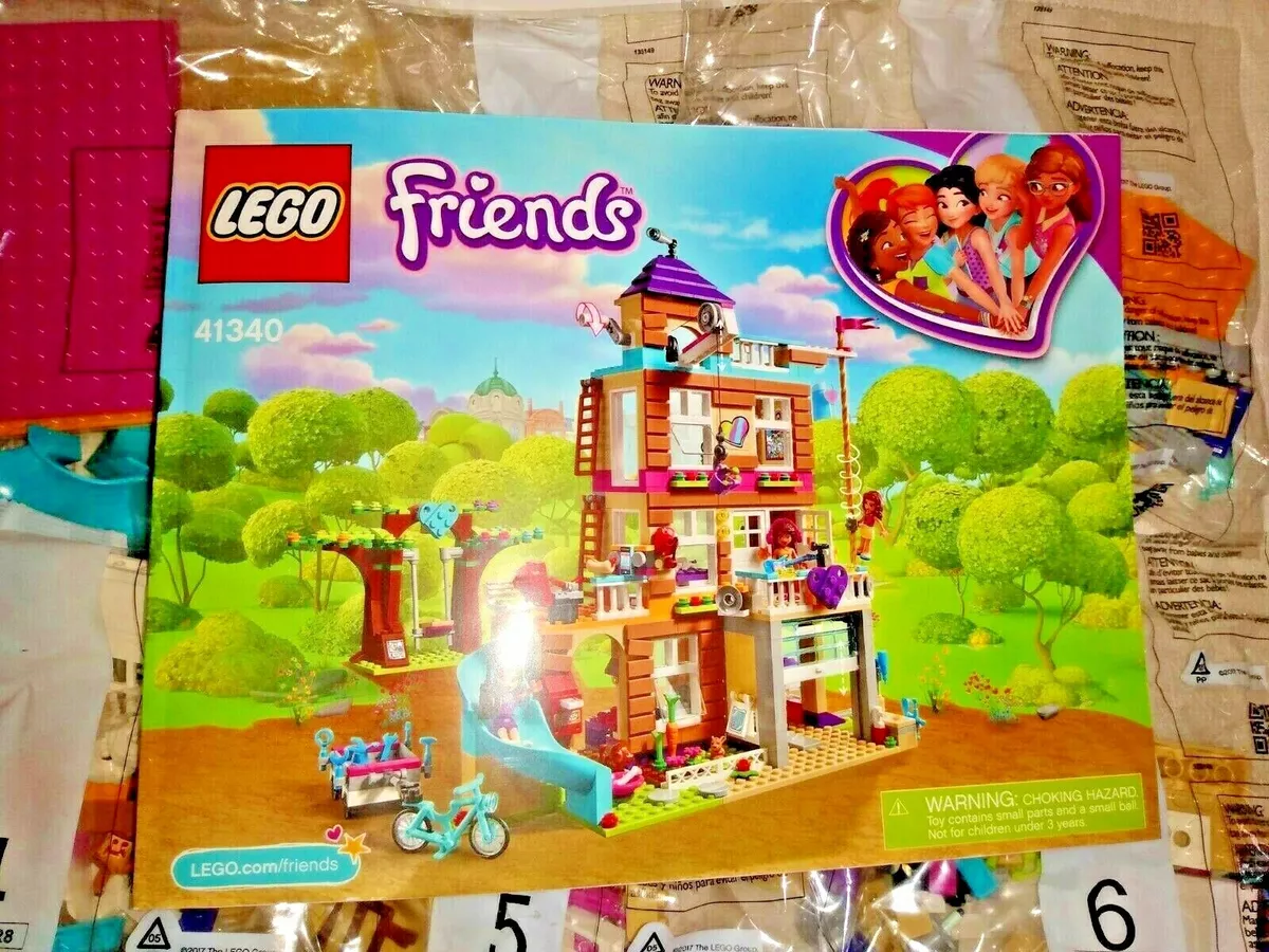 LEGO Friends Friendship House 41340 4-Story Building Set (722 Pieces)