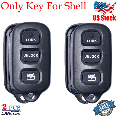 2 for Toyota Sequoia 4Runner Replacement Keyless Entry Key FOB Remote ...