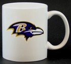Baltimore Ravens 11 OZ White Style Coffee Mug
