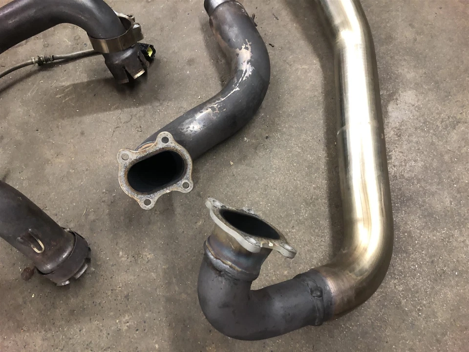 Can Am Spyder GS 990 Roadster RS 08 09 10 OEM Colector de escape Cabezales Tubos Foto 3 de 4