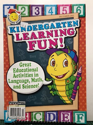 Kindergarten Learning Fun Rhyme Time Alphabet December 2013 FREE SHIPPING JB
