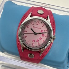 Rodania Watch Kids Collection Childrens Pink Buckle Strap Wristwatch BOXED