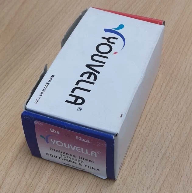 Fishing Hooks Korean Youvella S/Steel Tuna Big Game Hooks Heavy Duty - image 2 of 3