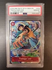 One Piece Trafalgar Law OP14-009 (Alt Art) The Azure Sea's Seven Foil PSA 10