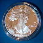 2001-W U.S. SILVER AMERICAN EAGLE - KM#273 - ORIGINAL BOX, CASE & COA - PROOF