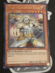 Wulf, Lightsworn Beast BLLR-EN039 Battles of Legend: Light's Revenge 1st Edition Ultra Rare