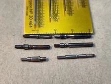 Lot Of 6 Mixed 16 Size American Pocket Watch Stems 
