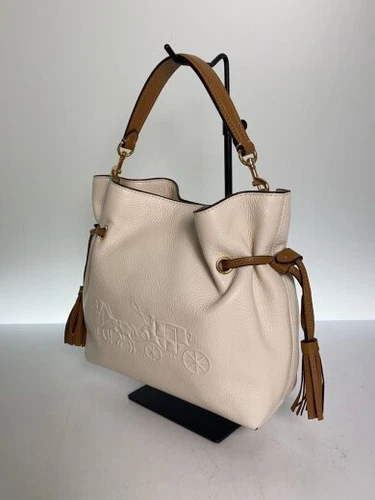 COACH Andy Crossbody Handbag Leather WHT Solid Color CA164 - Picture 2 of 6