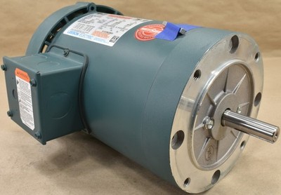 Leeson  114638.00 C6T17FC132E, 3 PH, 0.75 HP, 1760 RPM, 230/460 V, 56C,60/50Hz
