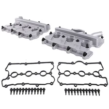 Valve Cover Pair for Audi A7 Q5 3.0L V6 2012-2019 Left Right Set 06E103472Q